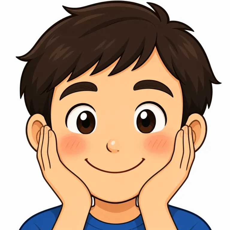 mug（顔・noun）の覚え方イラスト