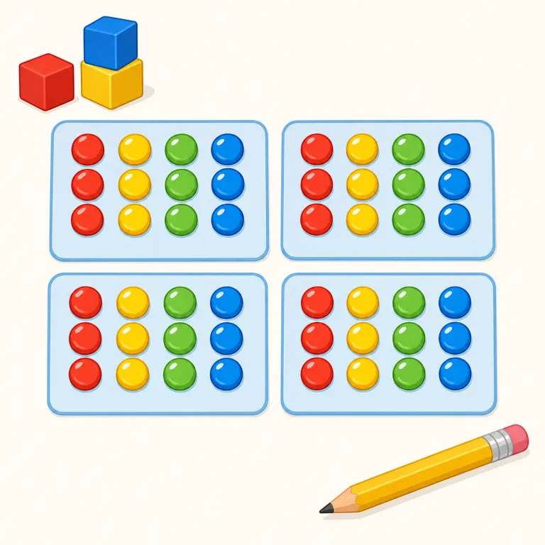 multiplicationsの覚え方イラスト