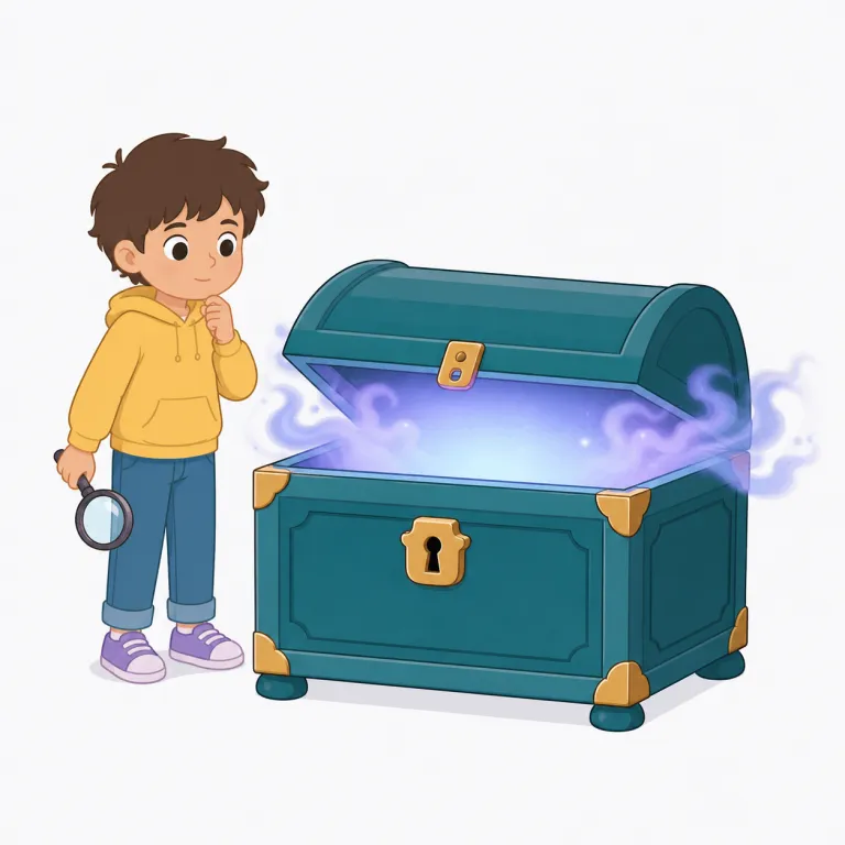mysterious（不可解な・形容詞）の覚え方イラスト — mystery を知っていれば最重要フックはそこです