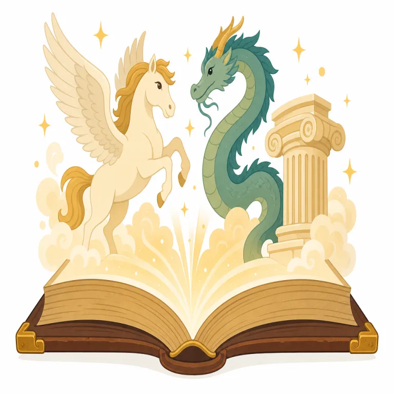 mythologicalの覚え方イラスト