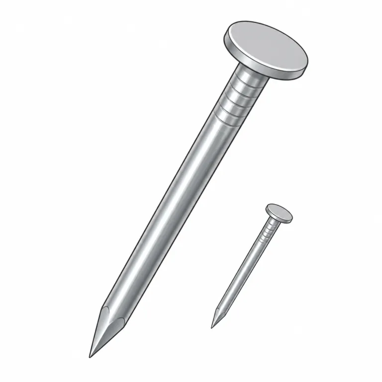 nail（爪・名詞）の覚え方イラスト — nail は、人の指や足の先にある硬い「爪」を指します