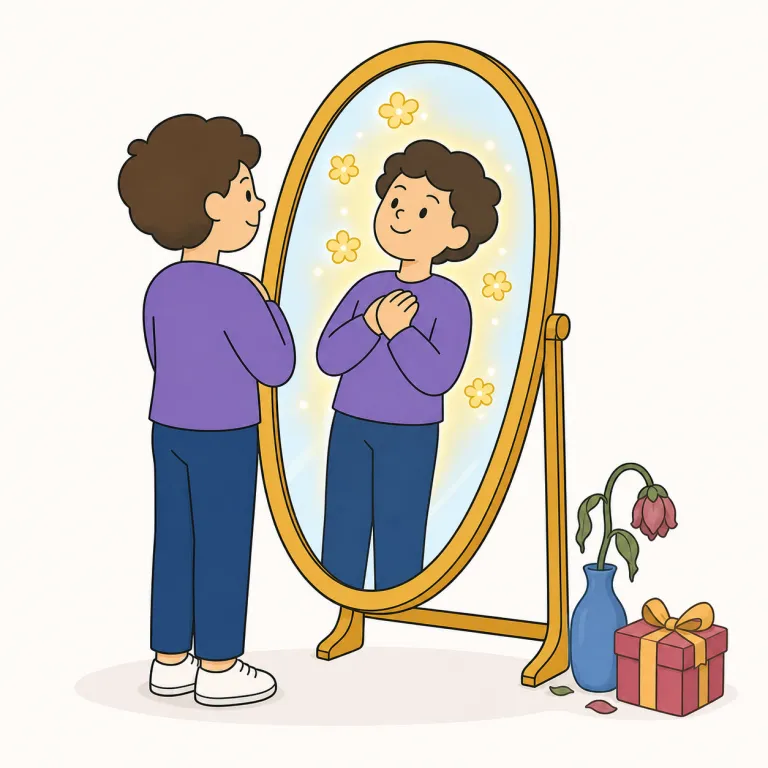 narcissismの覚え方イラスト