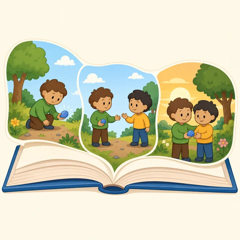 narrative（叙述的な・adjective）の覚え方イラスト
