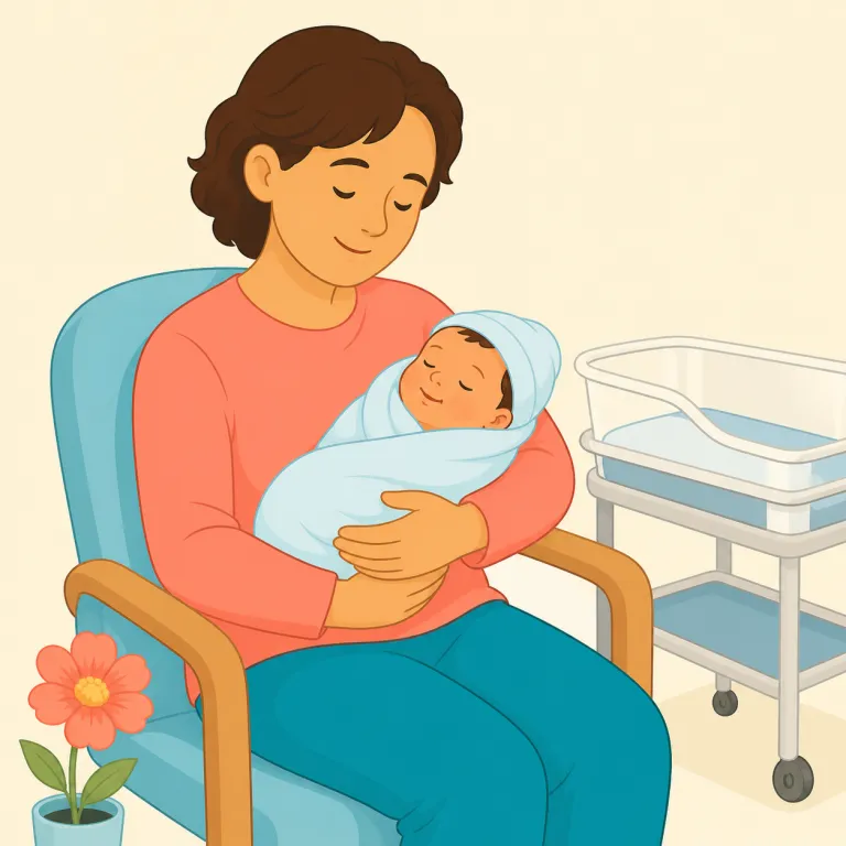natal（出生の・形容詞）の覚え方イラスト — native や nativity を知っていると覚えやすい語で、どれも「生まれつき」「生まれること」に近い場面で出ます