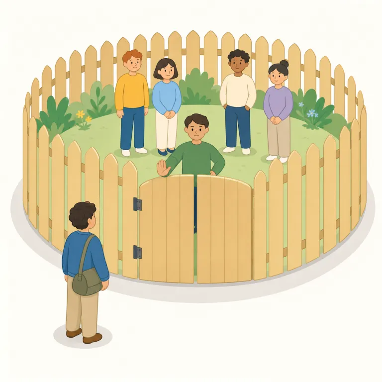 nativist（排外主義者・名詞）の覚え方イラスト — native（その土地生まれの・土着の）に、人を表す -ist が付いた形と見ると覚えやすいです