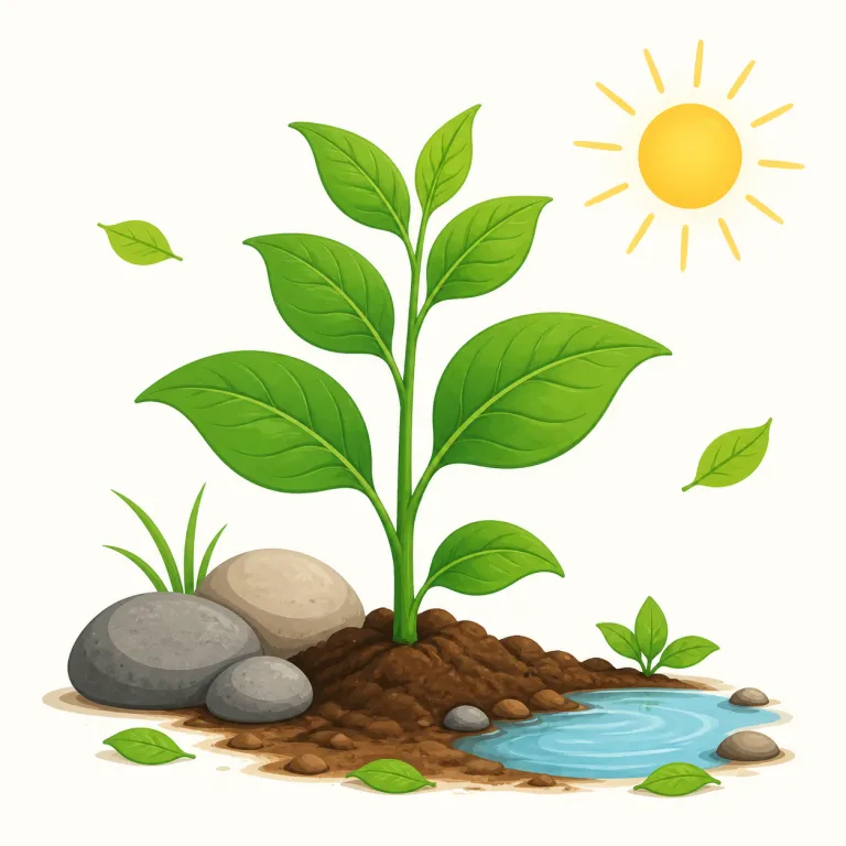 natural（自然な・形容詞）の覚え方イラスト — この natural は「生まれつきの」という基本義とは別に、物やふるまいが作り物っぽくなく、無理なく見えるという意味で覚えます
