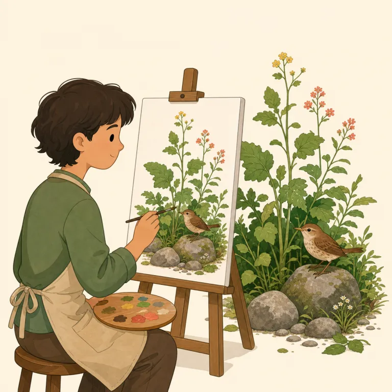 naturalistic（写実的な・形容詞）の覚え方イラスト — natural が土台なので、まず『自然な／作り込んでいない』感覚を持つと覚えやすいです