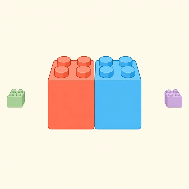 nearness（近さ・名詞）の覚え方イラスト — near が「近い」で、-ness が「その状態」を名詞化する形