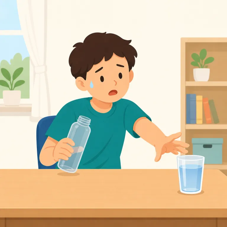 need（必要とする・動詞）の覚え方イラスト — need を動詞で使うときは、「ないと次に進めないもの」を後ろに置くと考えます