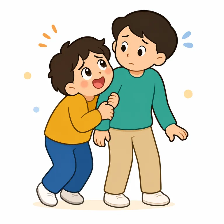 needy（依存的な、愛情や関心を強く求める・adjective）の覚え方イラスト