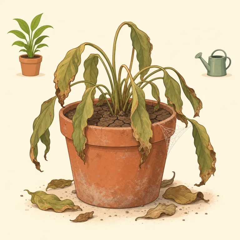 neglected（放置された・形容詞）の覚え方イラスト — neglect「世話や注意を怠る」に -ed が付き、「世話されずに放っておかれた状態」を表します