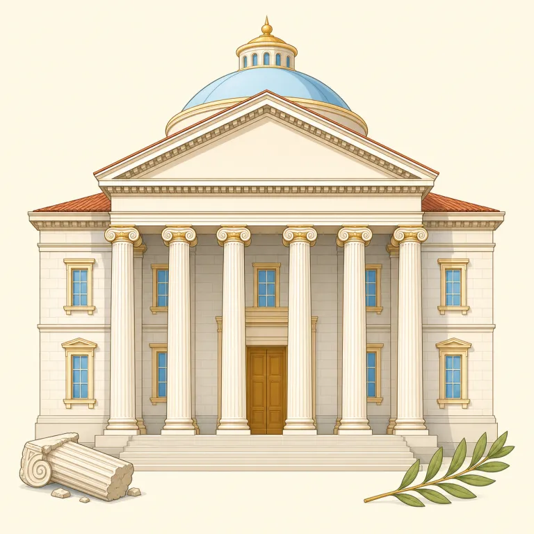 neoclassical（新古典主義の・形容詞）の覚え方イラスト — neo- は new と同じく「新しい」方向を示す接頭辞で、neoclassical は neo + classical と分けると覚えやすいです