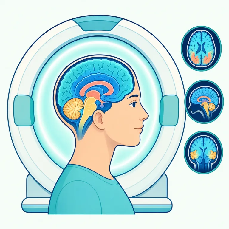 neuroimaging（神経画像法・名詞）の覚え方イラスト — neuro- は neuron / neurology の仲間で『神経・脳』、imaging は image の『画像化すること』
