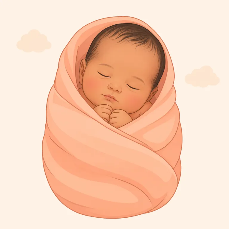 newborn（新生児・名詞）の覚え方イラスト — new + born（生まれた）と分ければ、「新しく生まれた」が直訳で、名詞では「新生児」、形容詞では「生まれたばかりの」です