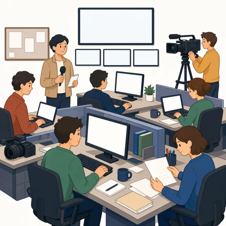 newsroomの覚え方イラスト