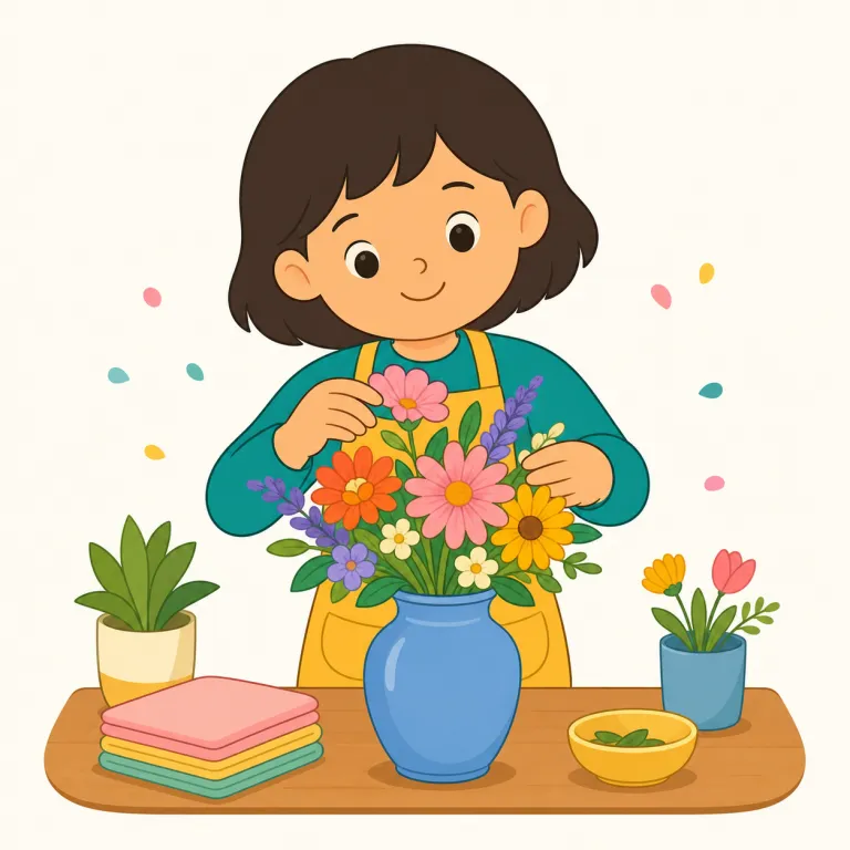 nicely（うまく・副詞）の覚え方イラスト — この `nicely` は「親切に」という人への態度ではなく、物事が満足できる形で「うまく」進む・収まるという意味です