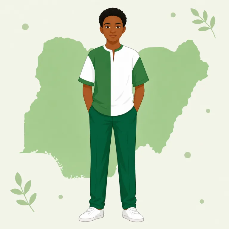 nigerian（ナイジェリアの・形容詞）の覚え方イラスト — Nigeria に接尾辞 -an が付いた「国名→その国の人・その国の」という典型パターンとして覚えると定着しやすいです