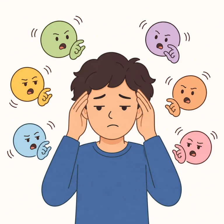 niggling（細かいが気にかかる・形容詞）の覚え方イラスト — niggling は「小さいのに意識に残って離れない」と捉えるとよいです