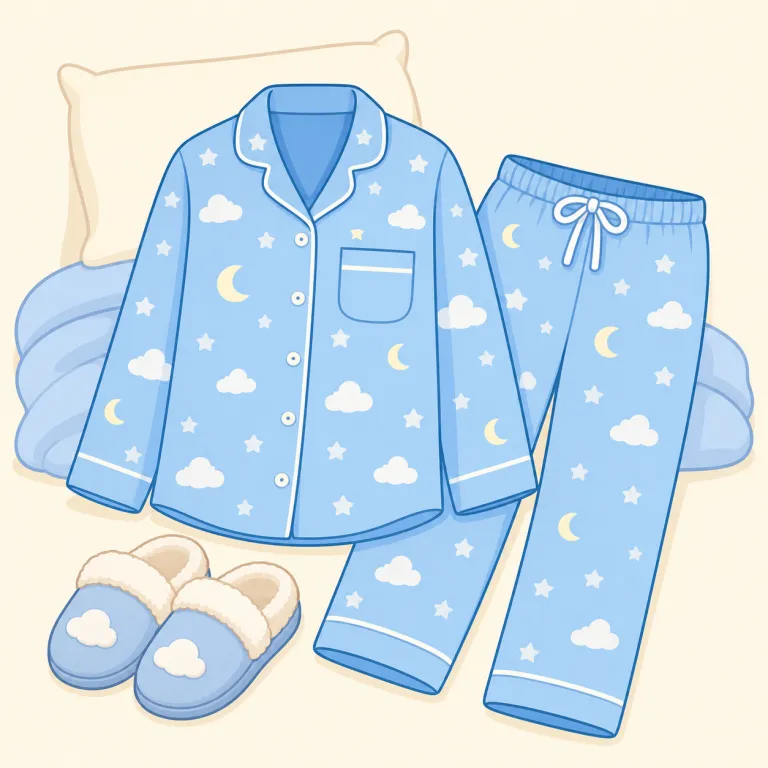 nightwearの覚え方イラスト