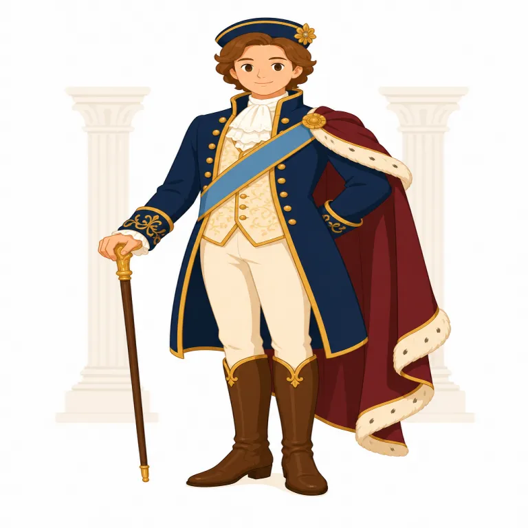nobleman（貴族・名詞）の覚え方イラスト
