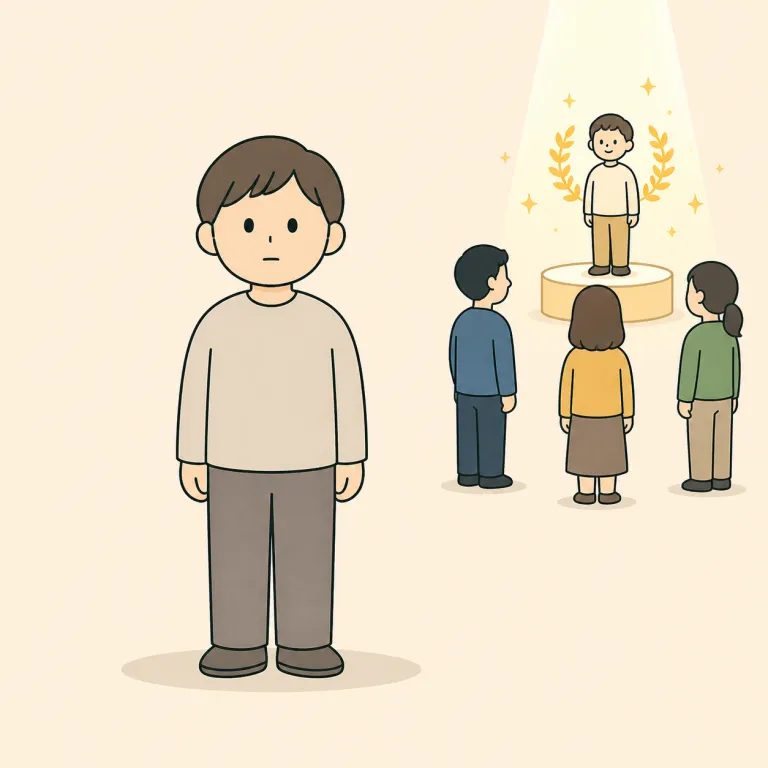 nobody（無名の人・noun）の覚え方イラスト