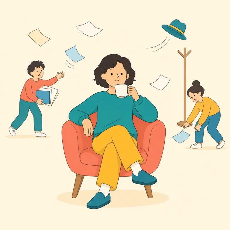 nonchalance（無頓着・名詞）の覚え方イラスト — まず形容詞の nonchalant とセットで覚えると定着しやすい語です