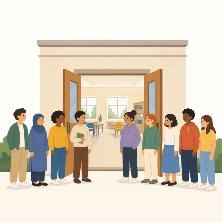 nonsectarian（無宗派の・形容詞）の覚え方イラスト — まず non- を見て「〜ではない」
