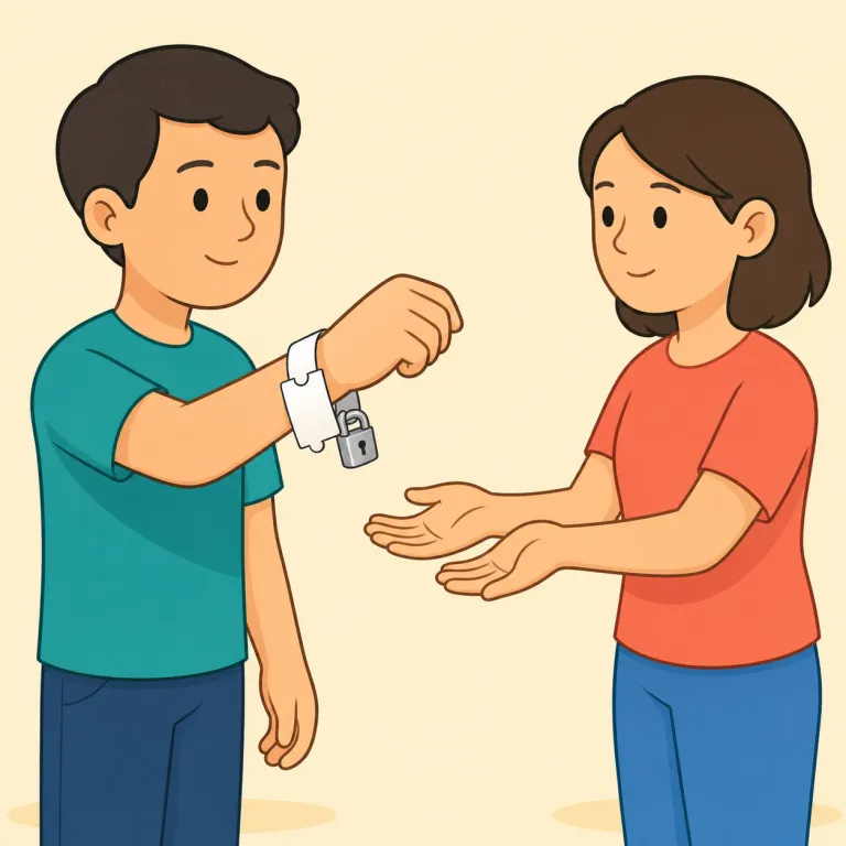 nontransferable（譲渡不能な・形容詞）の覚え方イラスト — transfer は money transfer「送金」などで使う「別の場所や人へ移す」です