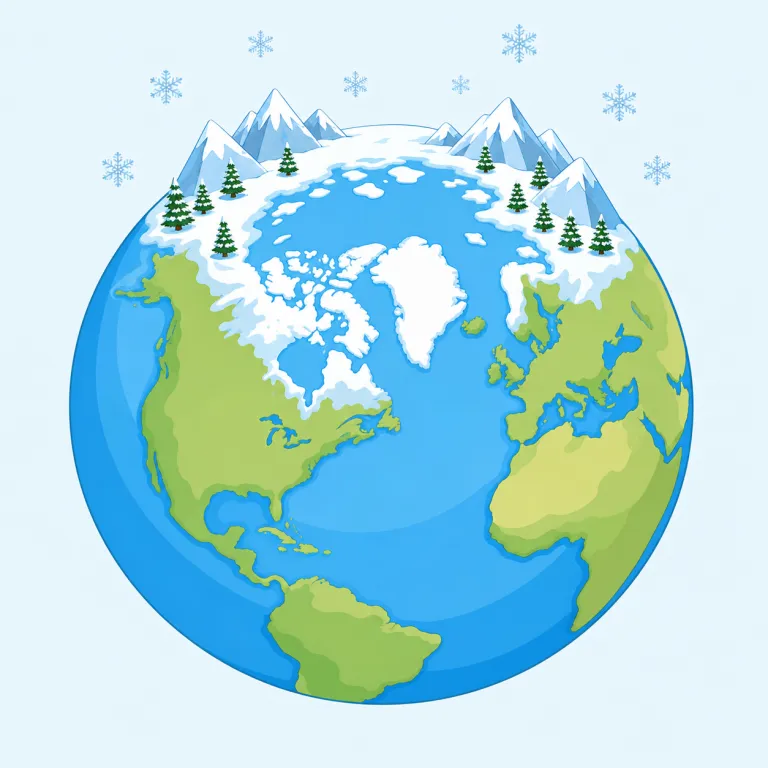 north（北・名詞）の覚え方イラスト — 名詞 north は、地図の上側に置かれる N の方向を思い浮かべると覚えやすいです