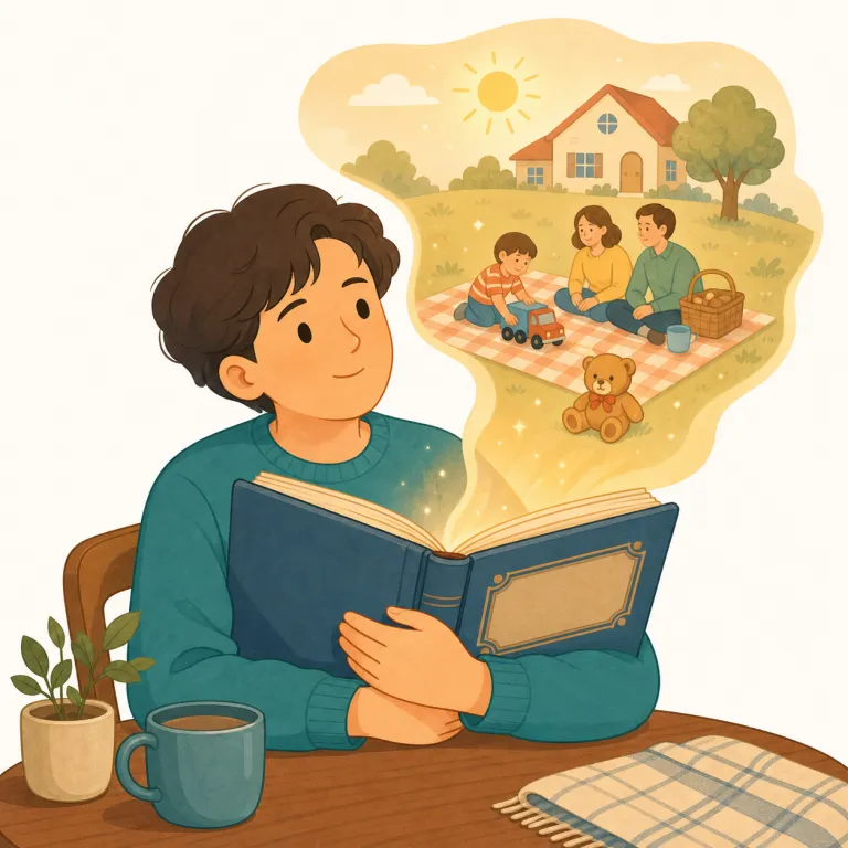 nostalgiaの覚え方イラスト