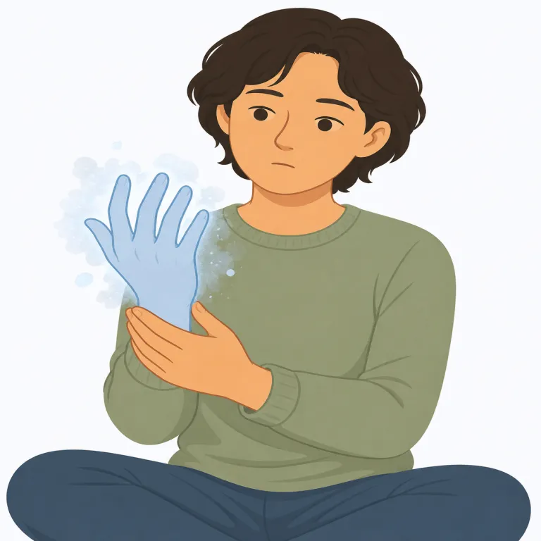 numbing（感覚を麻痺させるような・形容詞）の覚え方イラスト — まず核は numb「しびれた・感覚のない」