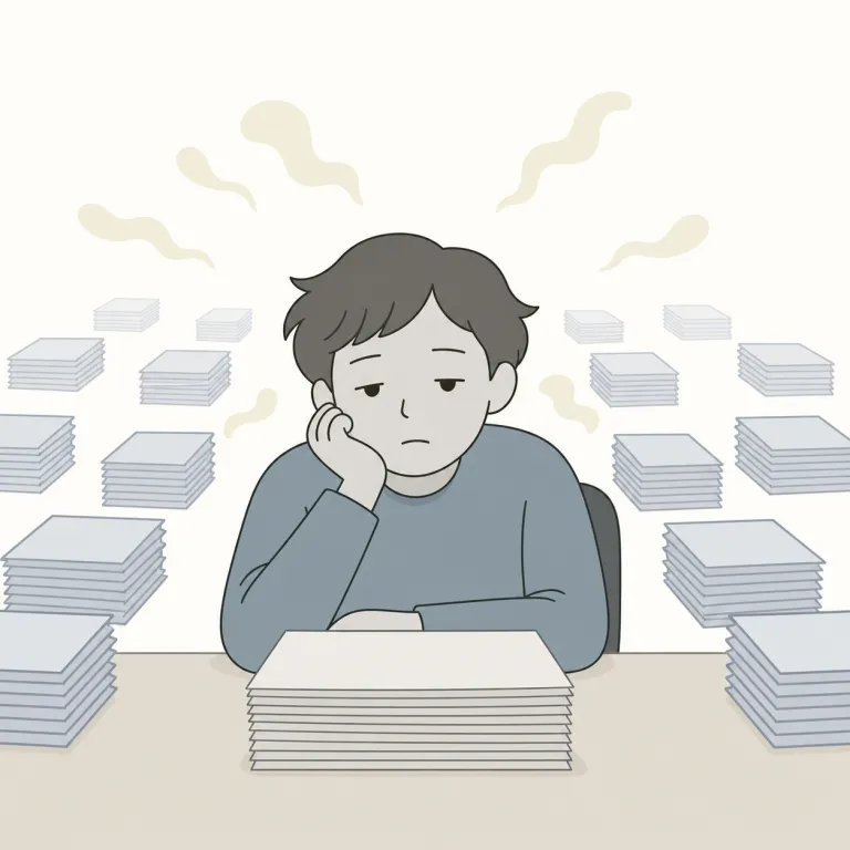 numbing（うんざりさせる・adjective）の覚え方イラスト