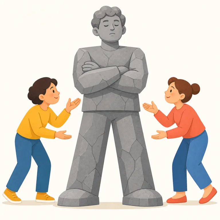 obdurate（頑固な・形容詞）の覚え方イラスト — durable を知っていれば、dur- に「硬い・長持ちする」という感覚を置けます