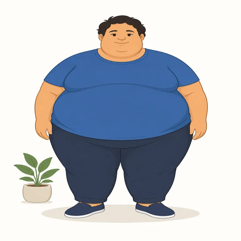 obeseの覚え方イラスト