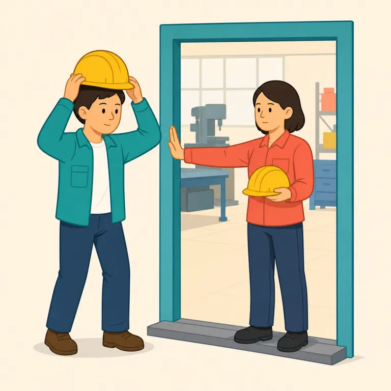 obligate（義務づける・動詞）の覚え方イラスト — obligate はラテン語 obligare「縛りつける」が元で、人や組織を規則・契約・道徳で義務づける動詞です