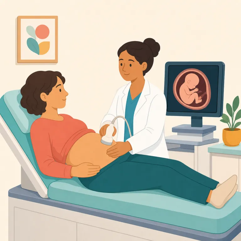 obstetric（産科用・形容詞）の覚え方イラスト — まず obstetrics（産科学）→ obstetric（産科の）→ obstetrician（産科医）を3点セットで覚えると定着しやすいです