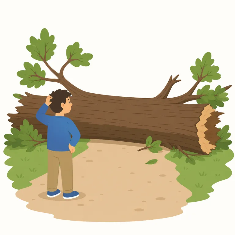 obstruct（塞ぐ・動詞）の覚え方イラスト
