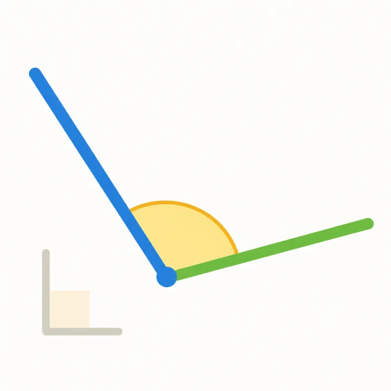 obtuse（鈍角の・adjective）の覚え方イラスト