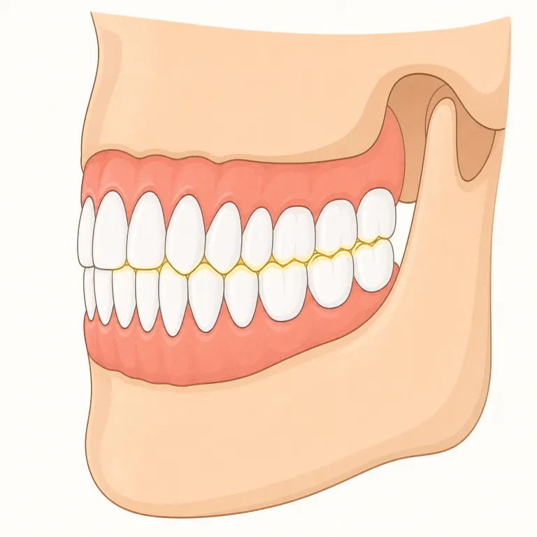occlusion（咬合・noun）の覚え方イラスト