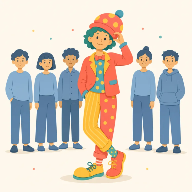 oddball（変わり者・名詞）の覚え方イラスト — odd は odd number「奇数」のように「ほかとそろわない」、ball は「球」です