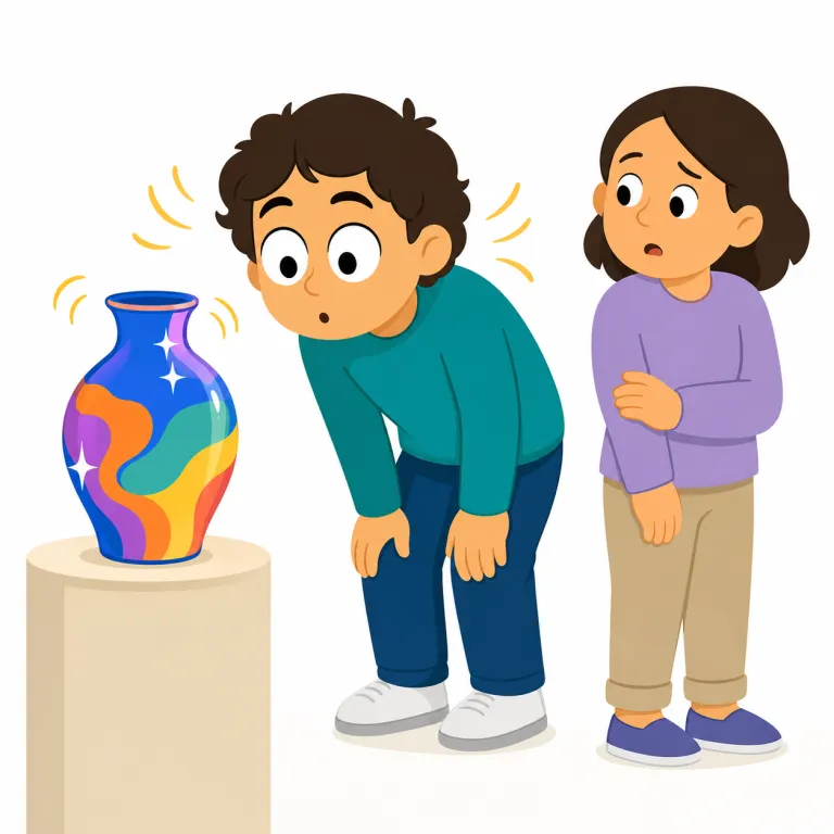 ogling（じろじろ見る・動詞）の覚え方イラスト — まずは ogle を1語で孤立して覚えるより、look → stare → ogle の強さの流れで入れると残りやすいです