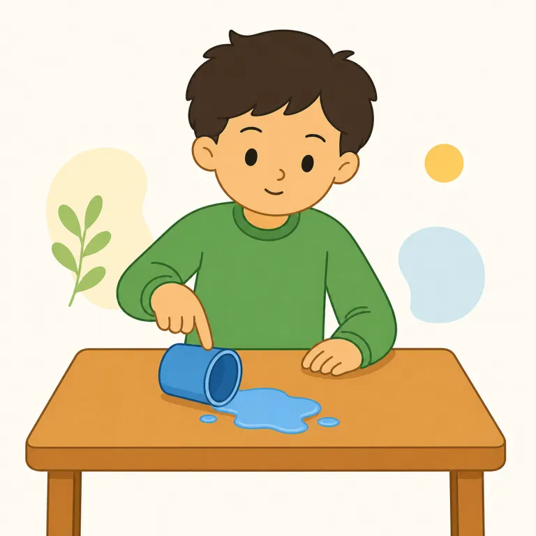on purpose（わざと・イディオム）の覚え方イラスト — purpose は「目的」