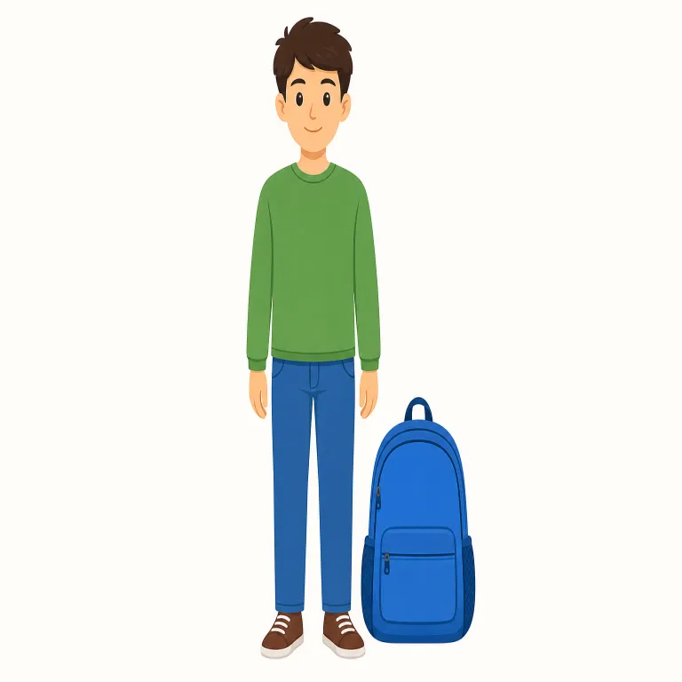 on your right（右側に・フレーズ）の覚え方イラスト — right を単に「右」と覚えるだけでなく、案内表現の型として覚えると定着しやすい