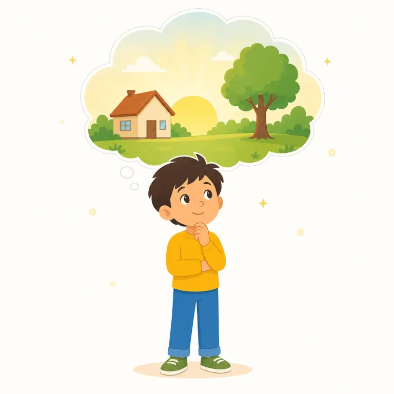 one day（いつか・副詞）の覚え方イラスト — one day は「ある一日」をぼんやり指す表現で、未来に向けると「いつか」という意味になります