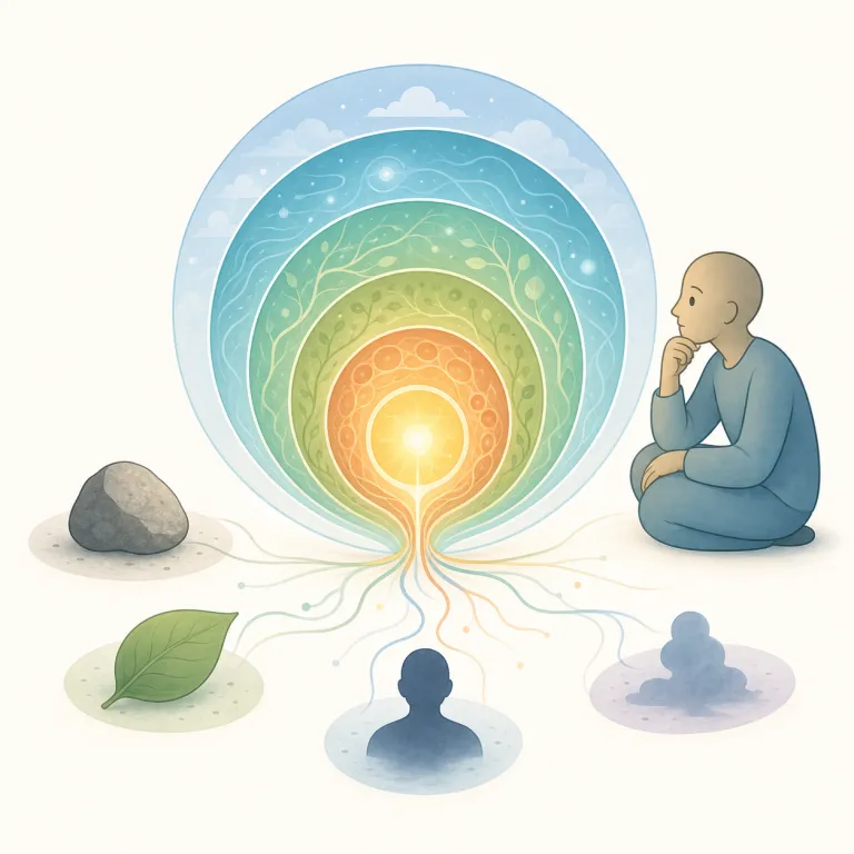 ontological（存在論的・形容詞）の覚え方イラスト — まず名詞 ontology を知っていると一気に楽です