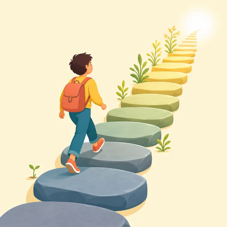 onward（前へ、先へ・副詞）の覚え方イラスト — onward は forward, backward, outward と同じ -ward 仲間として覚えると残りやすい語