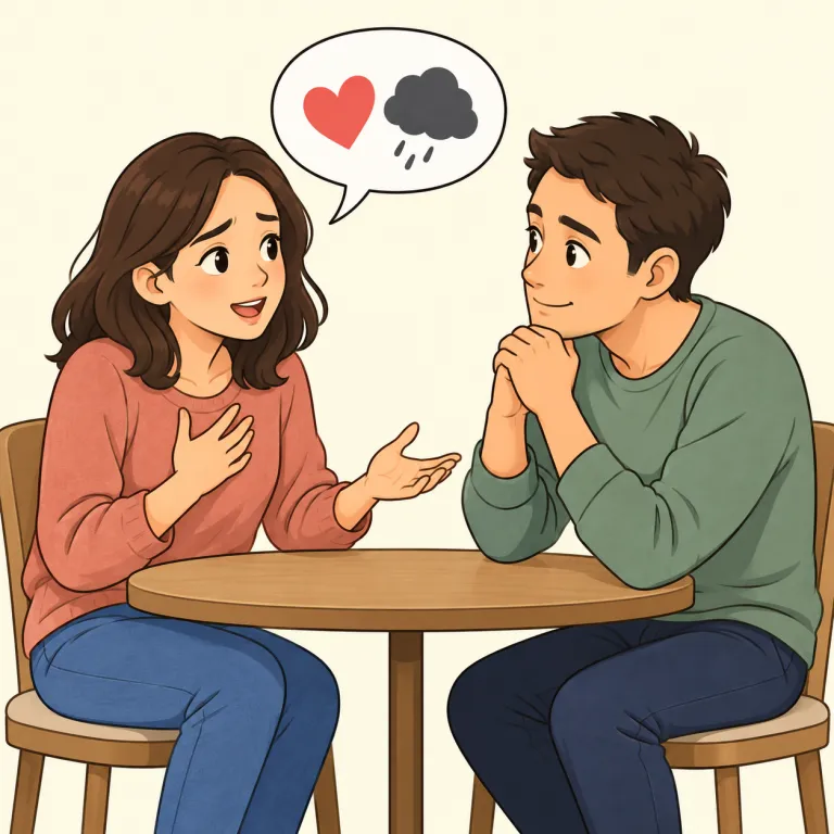 open（率直な、包み隠さない・adjective）の覚え方イラスト