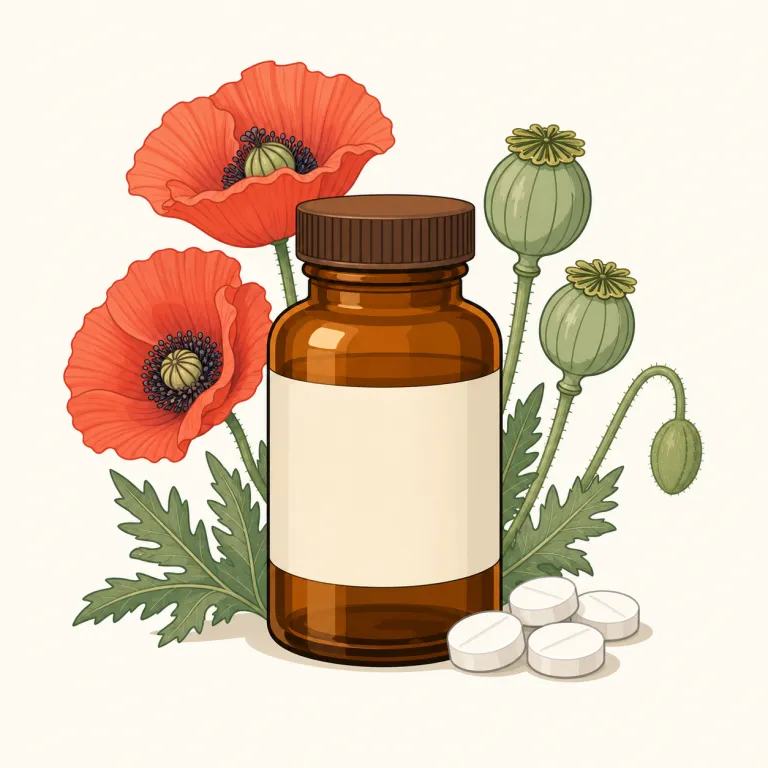 opiate（アヘン剤・名詞）の覚え方イラスト — opium（アヘン）を知っていれば入口が作れます