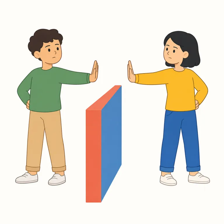 opposed（反対した・形容詞）の覚え方イラスト — このエントリでは opposed を「反対している」という現在の立場そのものではなく、oppose「反対する」の過去分詞的な形から「反対した」と捉える用法として覚えます