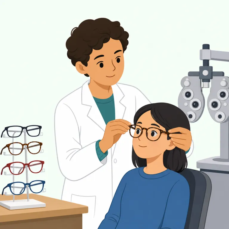 opticianの覚え方イラスト